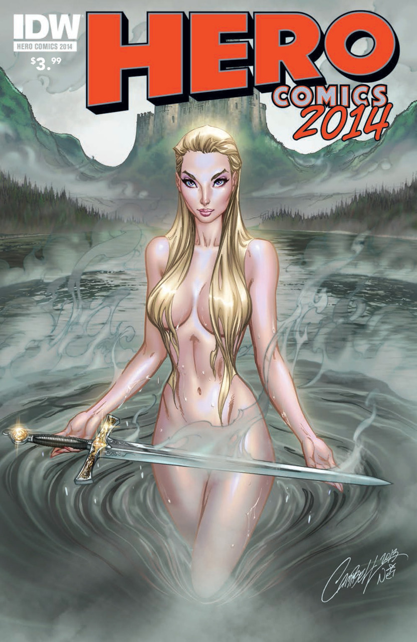 IDW Hero Comics 2014 VARIANT COVER