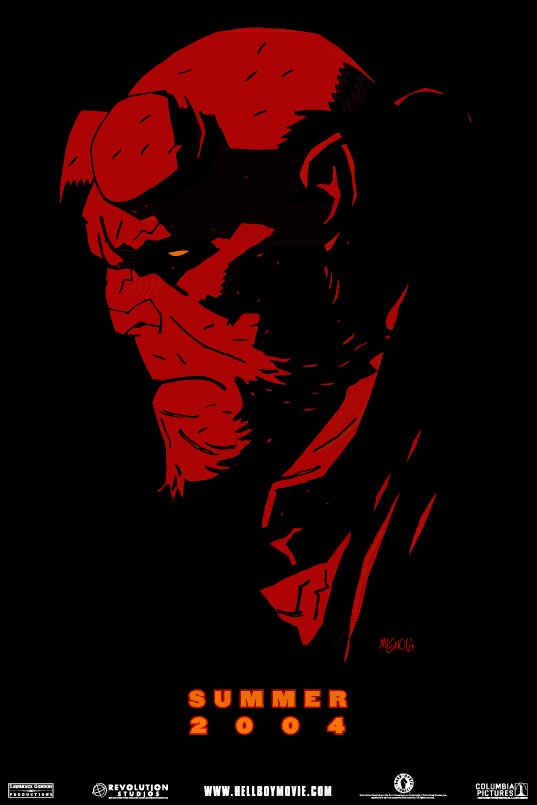 Hellboy Movie promo poster