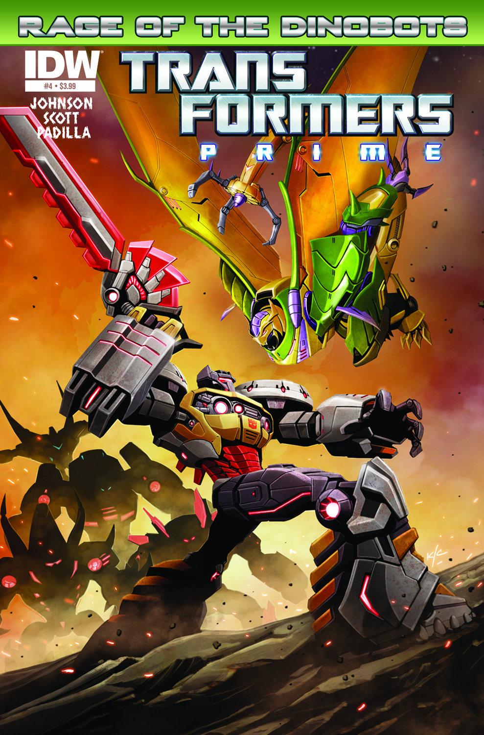 Transformers: Prime—Rage of the Dinobots #4 (of 4)