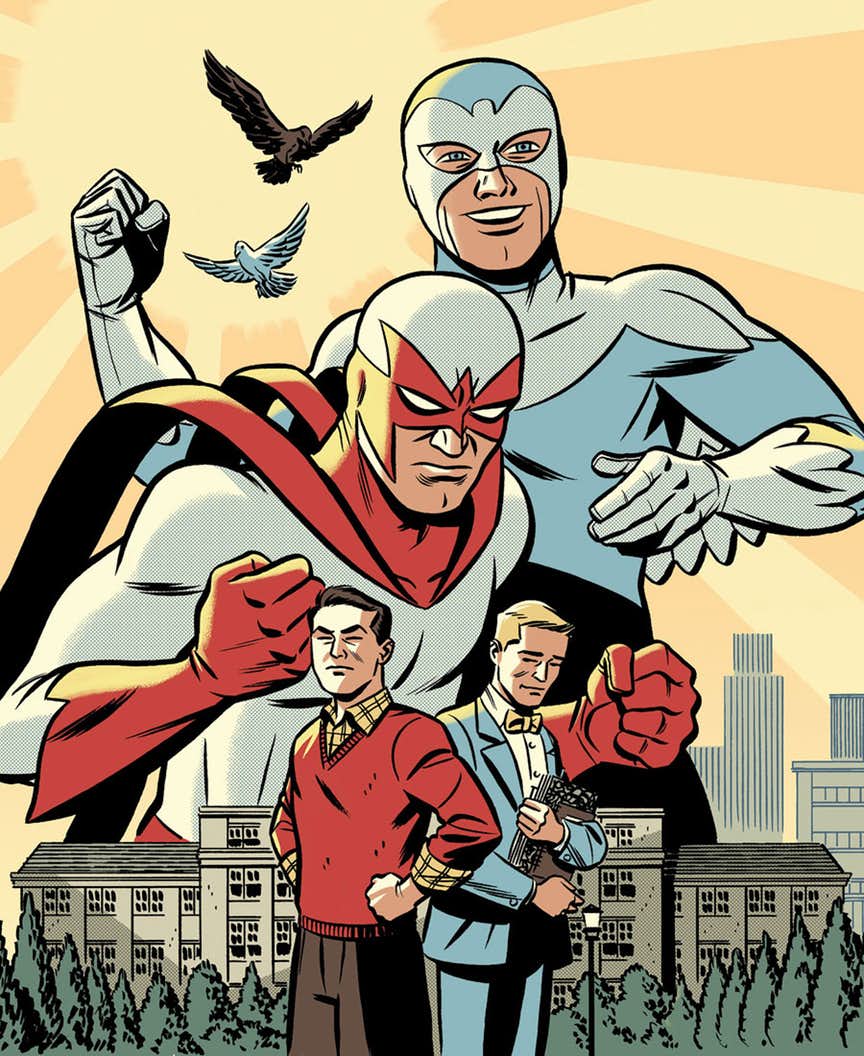 THE HAWK AND THE DOVE: THE SILVER AGE TP