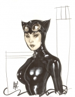 Catwoman by Adam Hughes - Baltimore Comic Con 2010