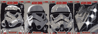 Star Wars cards by Adam Hughes