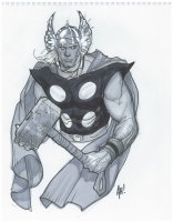 Thor by Adam Hughes at Supercon 2009