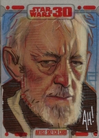 Obi Wan Sketch card by Adam Hughes