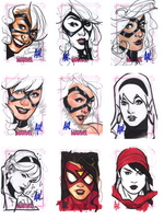 Adam Hughes - Women of Marvel Sketch Cards - Page 3