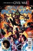 INVINCIBLE IRON MAN #11 2nd PRINTING Cover by Mike Deodato, Jr