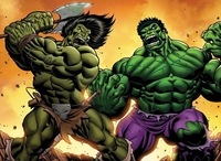 Skaar vs Hulk