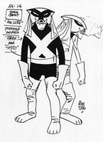 Space Ghost Model Sheet - The Lure - Brak and Sisto