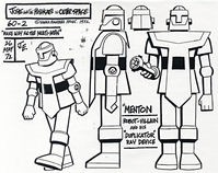 Jose and the Pussycats In Outer Space Model Sheet - Menton