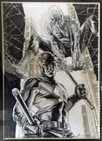 Spider-man and Daredevil by Lee Bermejo