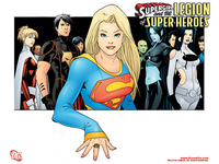 Supergirl and the Legion of the Super Heroes#18 wallpaper
