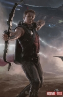Hawkeye SDCC 2011 exclusive concept art poster