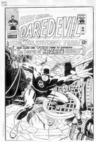 Mike Esposito Daredevil #13 cover recreation