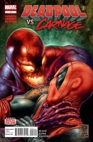 DEADPOOL  VS. CARNAGE #1 cover by SALVA ESPIN