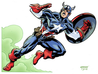 Captain America color