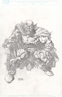 Etrigan the  Demon Commission by David  Finch