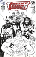 JLA #50 cover by Cully Hamner