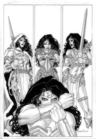 Wonder Woman #20 Blk & White Cvr