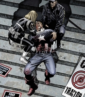 Death of Captain America by Steve Epting