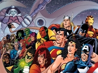 JLA & Avengers#1 wallpaper