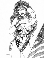 Wonder Woman Pledges by Kirk Lindo