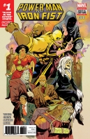 POWER MAN AND IRON FIST #10 Cover by SANFORD GREENE