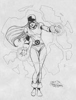 Marvel Girl Sketch