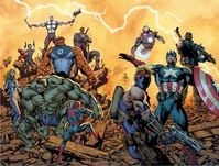 Ultimate Avengers #1 Complete Cover