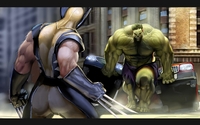 Wolverine vs The Hulk