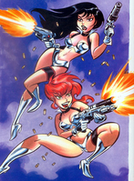 Dirty Pair by Bruce Timm