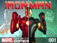Iron Man: Fatal Frontier Infinite Comic #1 cover by Lan Medina