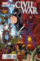 CIVIL WAR #1 Inhumans 50th Anniversary Variant by NICK BRADSHAW