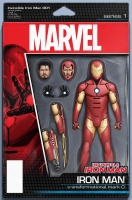 INVINCIBLE IRON MAN #1 Action Figure Variant by JOHN TYLER CHRISTOPHER