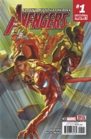 AVENGERS #1 cover by Alex Ross