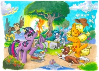 MY LITTLE PONY FRIENDSHIP IS MAGIC #1A and B