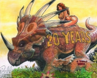 Cavewoman 20th Anniversary Full Color Showbook