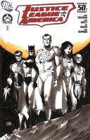 JLA #50 cover by Andy Kuhn